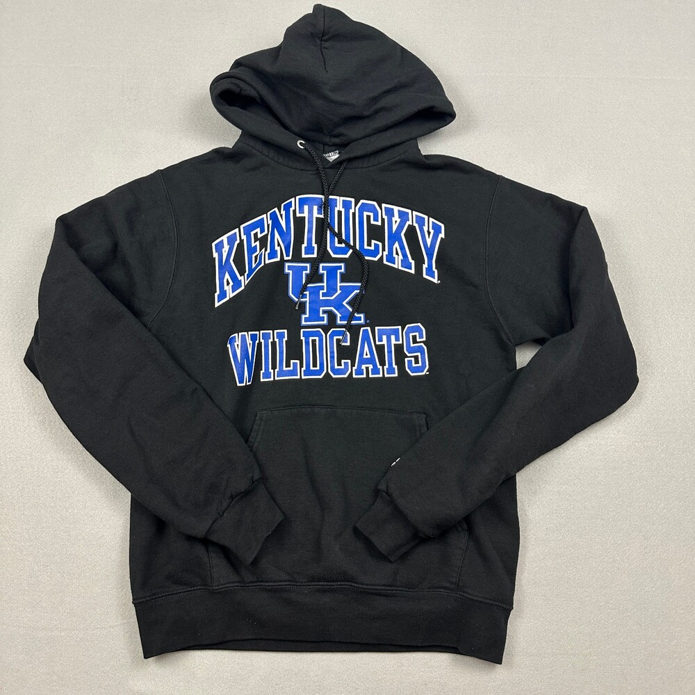 Kentucky Wildcats Hoodie Men Small Black Nike NCAA Basketball Pullover S